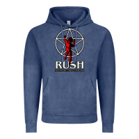 Vintage Denim rush TOUR 1981 Vintage Hoodie - linhVisuals