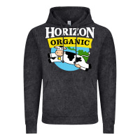 Vintage Black horizon organic milk Vintage Hoodie - linhVisuals