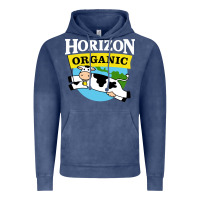 Vintage Denim horizon organic milk Vintage Hoodie - linhVisuals