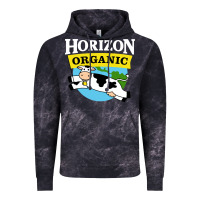 Cloud Black horizon organic milk Vintage Hoodie - linhVisuals