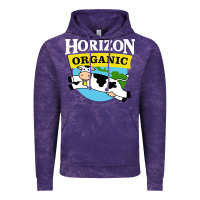 Cloud Purple horizon organic milk Vintage Hoodie - linhVisuals