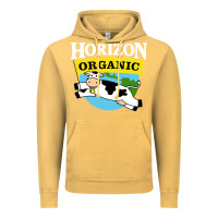 Vintage Mustard horizon organic milk Vintage Hoodie - linhVisuals