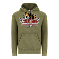 Vintage Olive cougars, kokomo education Vintage Hoodie - linhVisuals