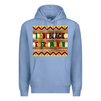Colony Blue i am black every month Premium Hoodie - Artiststas