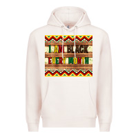 Pale Pink i am black every month Premium Hoodie - Artiststas