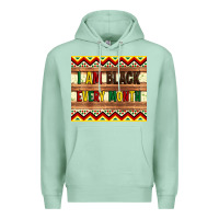 Seafoam i am black every month Premium Hoodie - Artiststas