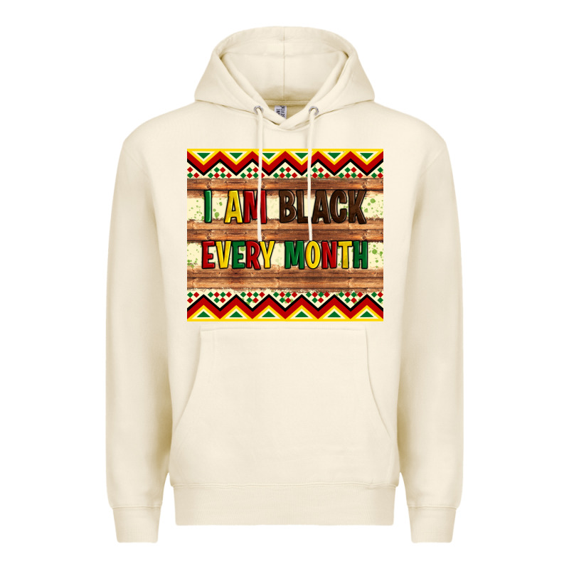 I Am Black Every Month Premium Hoodie by Artiststas | Teevron