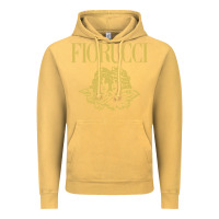 Vintage Mustard fiorucci Vintage Hoodie - linhVisuals