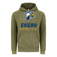 Vintage Olive emory eagles Vintage Hoodie - linhVisuals