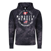 Cloud Black proud member of small fringe minority with unacceptable view t shirt Vintage Hoodie - linhVisuals