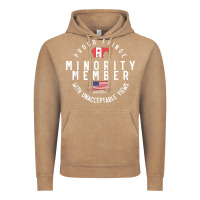 Vintage Coffee proud member of small fringe minority with unacceptable view t shirt Vintage Hoodie - linhVisuals