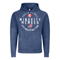 Vintage Denim proud member of small fringe minority with unacceptable view t shirt Vintage Hoodie - linhVisuals