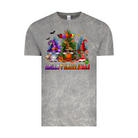 Cloud Rock happy hallothanksmas Vintage Tee - FaDigitalArtStudio