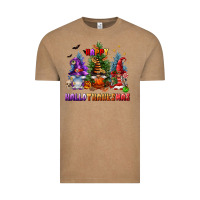 Vintage Coffee happy hallothanksmas Vintage Tee - FaDigitalArtStudio