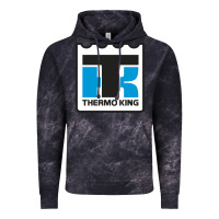 Cloud Black thermo king Vintage Hoodie - linhVisuals