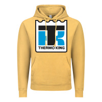 Vintage Mustard thermo king Vintage Hoodie - linhVisuals