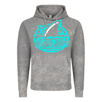 Cloud Rock fins up ocean Vintage Hoodie - linhVisuals