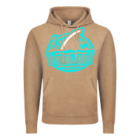 Vintage Coffee fins up ocean Vintage Hoodie - linhVisuals