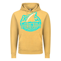 Fins Up Ocean Vintage Hoodie | Teevron
