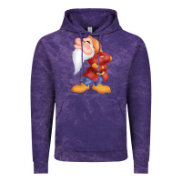 Cloud Purple grumpy dopey dwarf Vintage Hoodie - linhVisuals