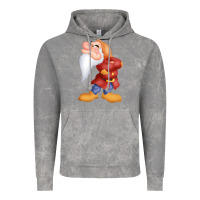 Cloud Rock grumpy dopey dwarf Vintage Hoodie - linhVisuals