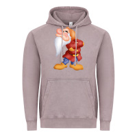 Vintage Zinc grumpy dopey dwarf Vintage Hoodie - linhVisuals