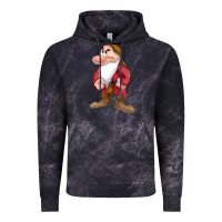 Cloud Black grumpy dopey dwarf Vintage Hoodie - linhVisuals