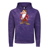 Cloud Purple grumpy dopey dwarf Vintage Hoodie - linhVisuals