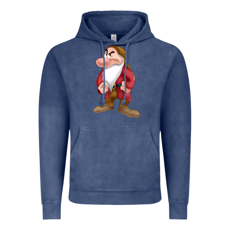 Grumpy Dopey Dwarf Vintage Hoodie by linhVisuals | Teevron