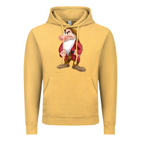 Vintage Mustard grumpy dopey dwarf Vintage Hoodie - linhVisuals