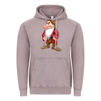 Vintage Zinc grumpy dopey dwarf Vintage Hoodie - linhVisuals