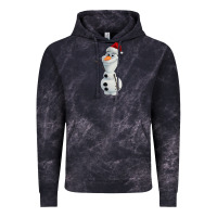 Cloud Black olaf Vintage Hoodie - linhVisuals