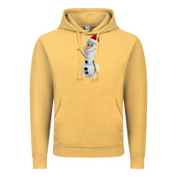 Vintage Mustard olaf Vintage Hoodie - linhVisuals
