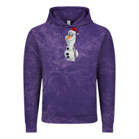 Cloud Purple olaf Vintage Hoodie - linhVisuals