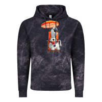 Cloud Black olaf Vintage Hoodie - linhVisuals