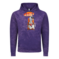 Cloud Purple olaf Vintage Hoodie - linhVisuals