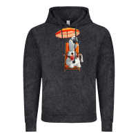 Vintage Black olaf Vintage Hoodie - linhVisuals