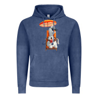 Vintage Denim olaf Vintage Hoodie - linhVisuals
