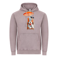 Vintage Zinc olaf Vintage Hoodie - linhVisuals