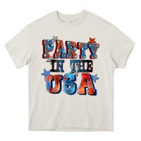 Cream Party in the usa 4th of july Heavy Core Tee - CowGirlArtShop