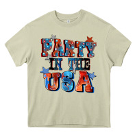 Party In The Usa 4th Of July Heavy Core Tee | Teevron