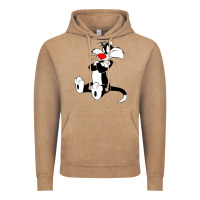 Vintage Coffee sylvester cat Vintage Hoodie - linhVisuals