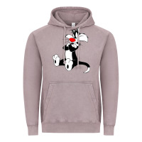 Vintage Zinc sylvester cat Vintage Hoodie - linhVisuals