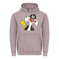 Vintage Zinc tweety and sylvester Vintage Hoodie - linhVisuals
