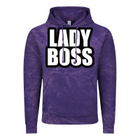 Cloud Purple Lady boss... Vintage Hoodie - linhVisuals