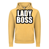 Vintage Mustard Lady boss... Vintage Hoodie - linhVisuals