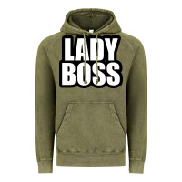 Vintage Olive Lady boss... Vintage Hoodie - linhVisuals