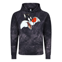 Cloud Black sylvester  face Vintage Hoodie - linhVisuals