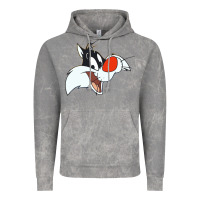 Cloud Rock sylvester  face Vintage Hoodie - linhVisuals