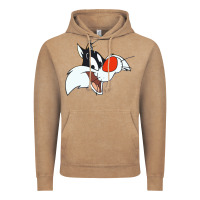 Vintage Coffee sylvester  face Vintage Hoodie - linhVisuals